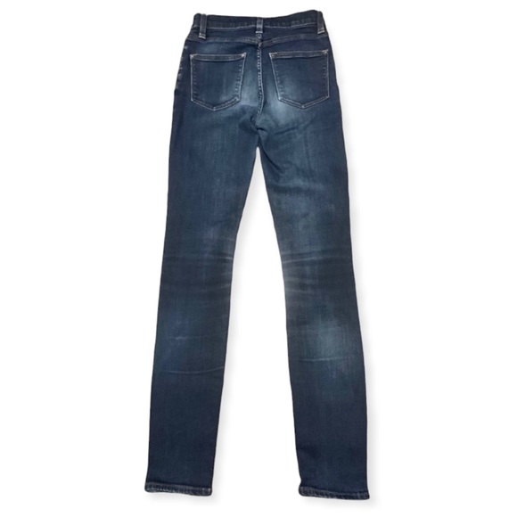 Women’s J.Crew High Rise Skinny Jeans Dark Wash - Picture 8 of 9